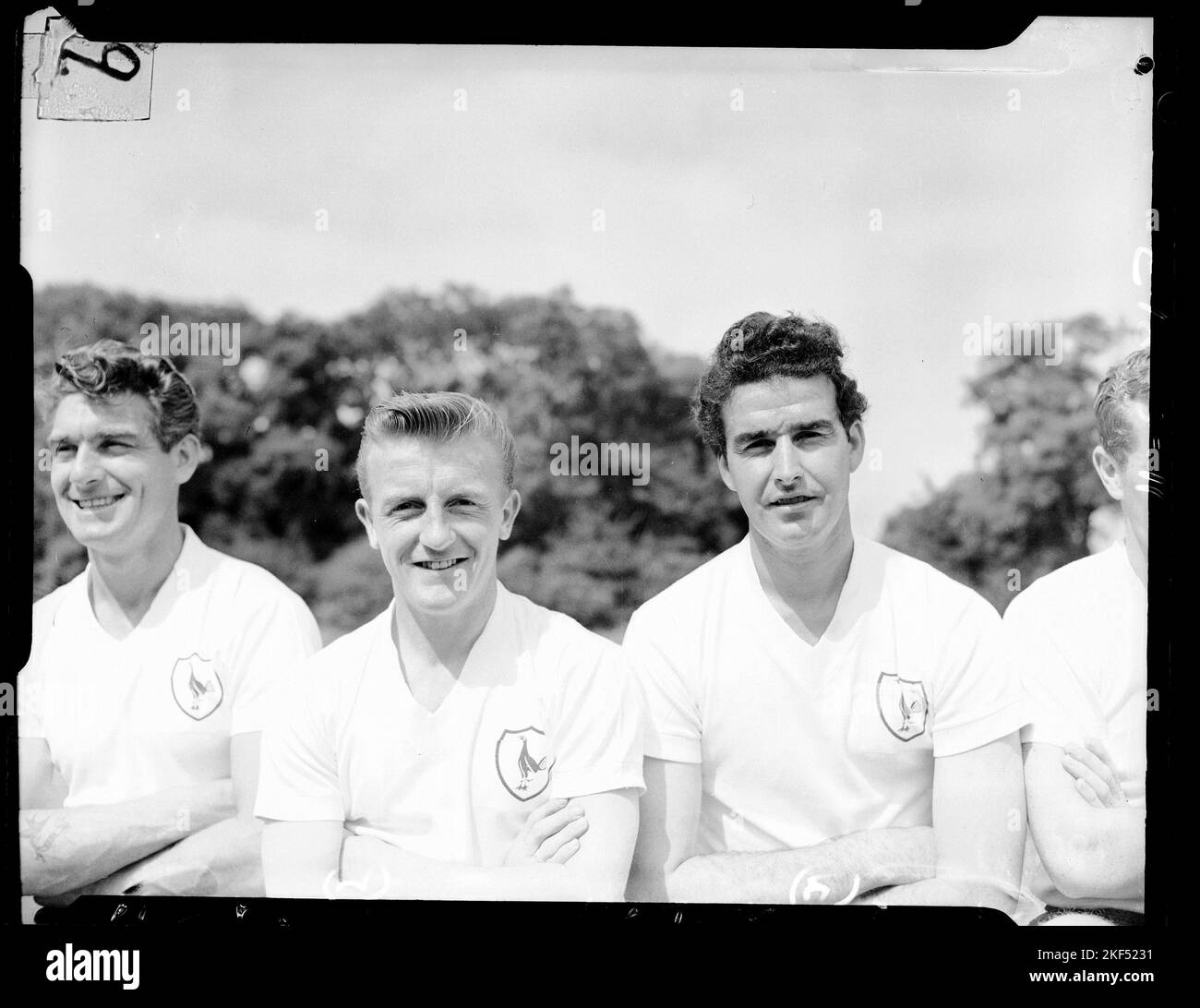 1961 TOTTENHAM HOTSPUR'S Ron Henry a left back who had a long care- Old