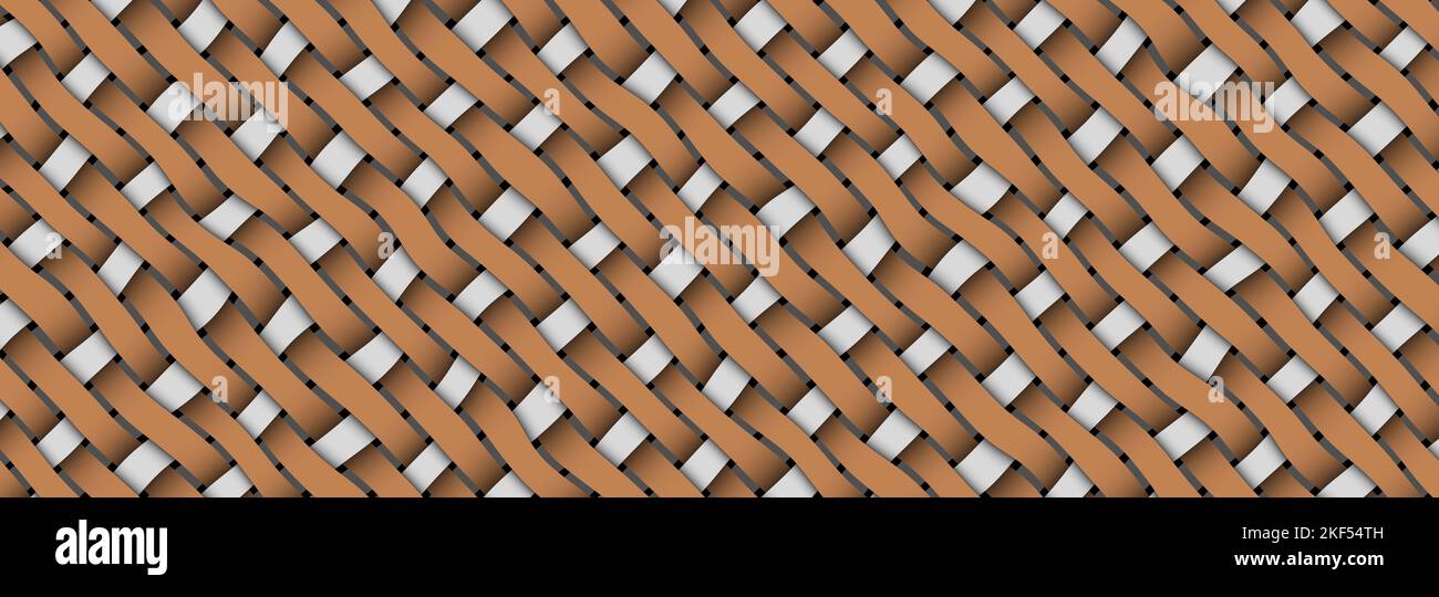 High Resolution File Wicker Pattern texture wicker natural patterns illustration panorama Stock Photo - Alamy