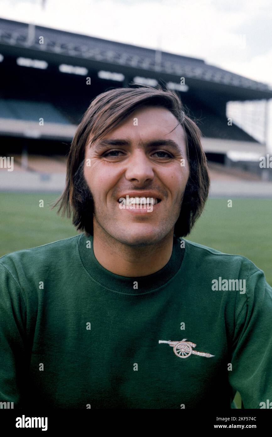 Jimmy Rimmer, Arsenal goalkeeper Stock Photo - Alamy