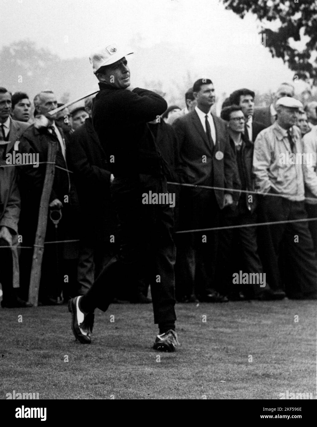 Gary Player Driving Stock Photo - Alamy