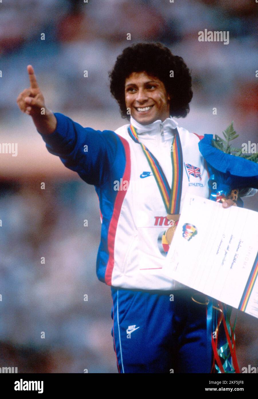Great Britain s Fatima Whitbread Celebrates After Winning The Gold great-britain-s-fatima-whitbread-celebrates-after-winning-the-gold