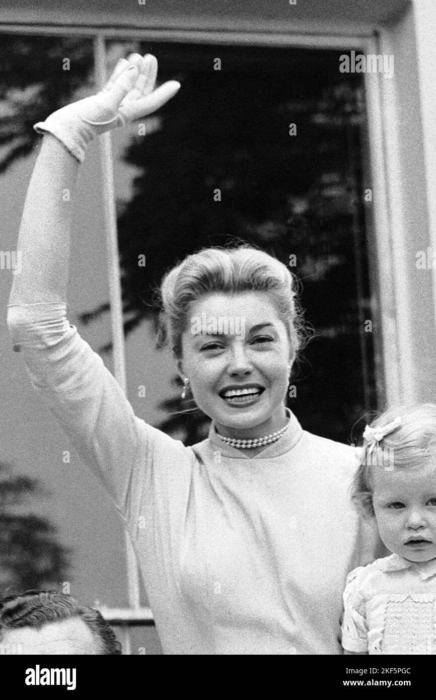 Hollywood actress, and former swimming star, Esther Williams Stock