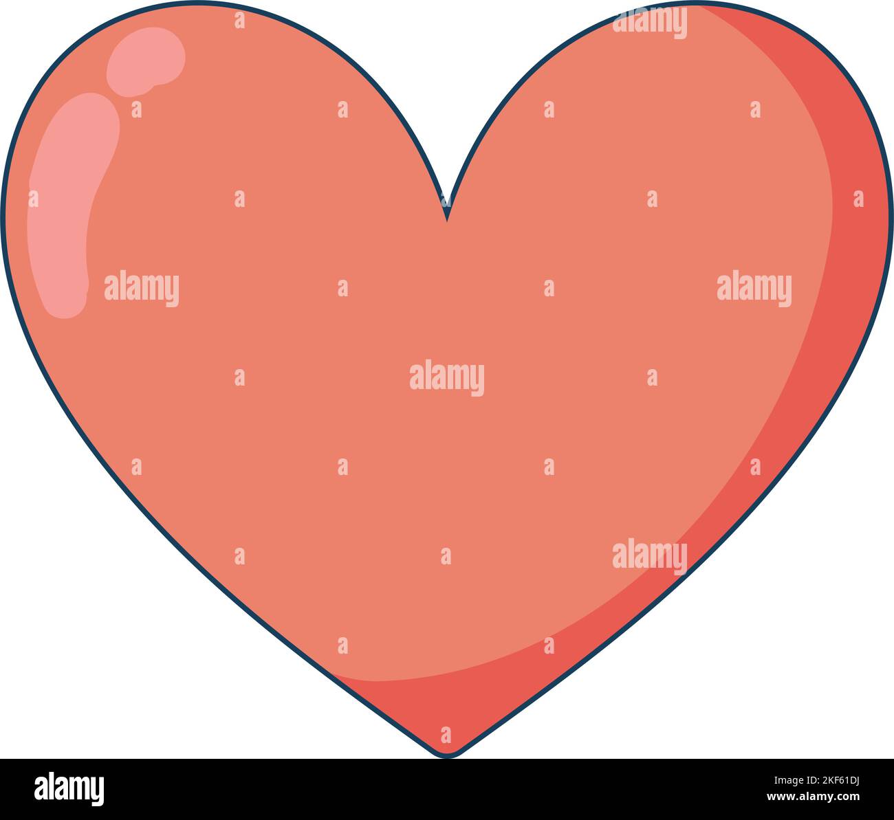 heart icon isolated Stock Vector Image & Art - Alamy