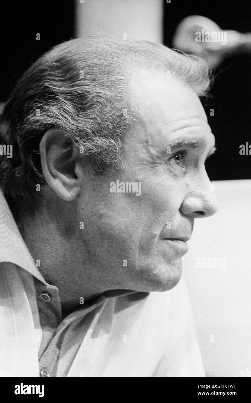 A head shot of the well known boxing manager Terry Lawless Stock Photo