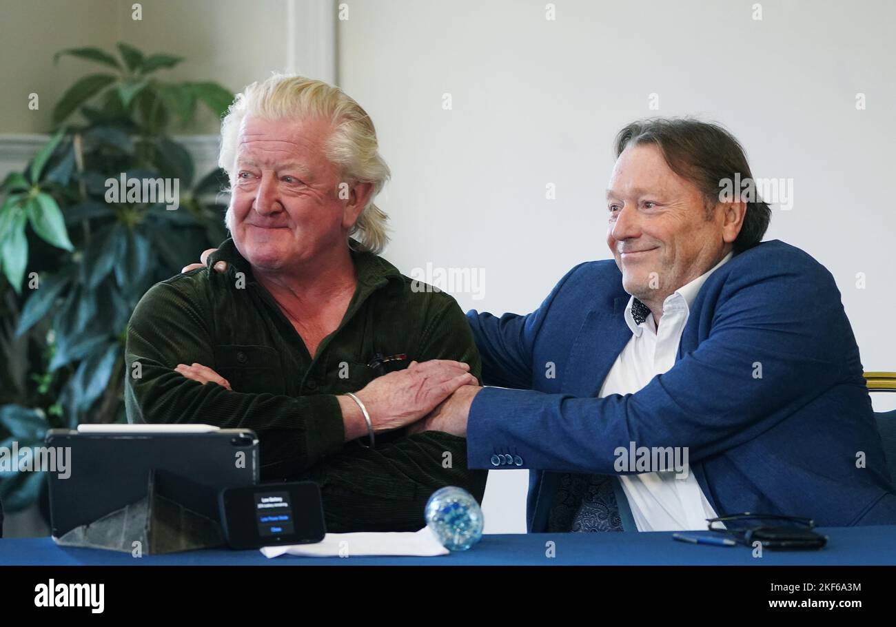 Blackrock College past pupils Corry McMahon (left) and Louis Hoffman at ...