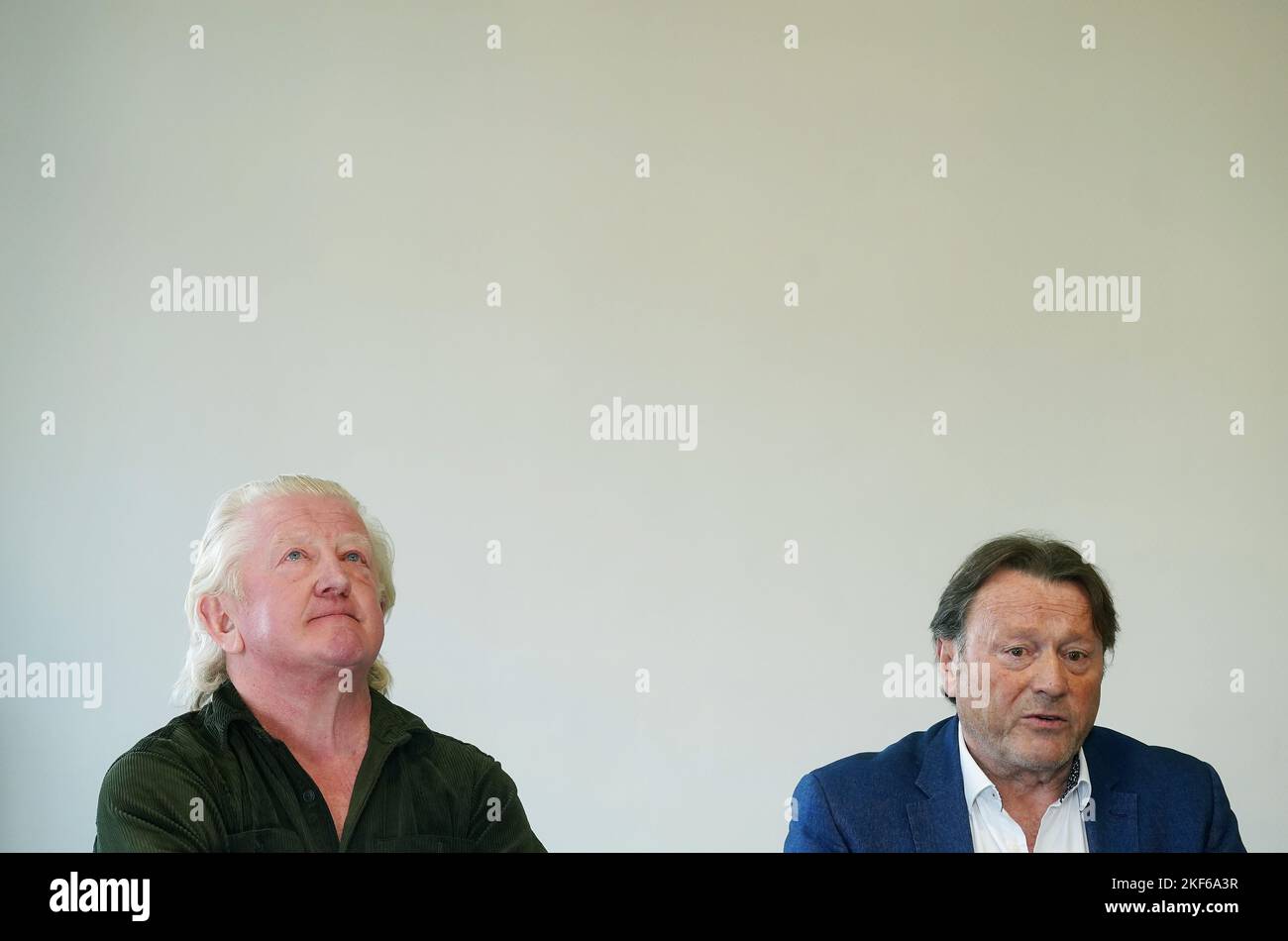 Blackrock College past pupils Corry McMahon (left) and Louis Hoffman at ...