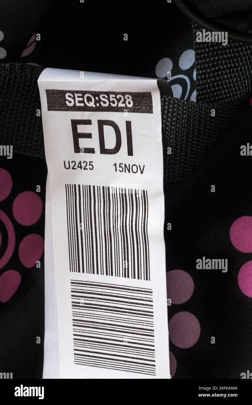 Easyjet sales luggage labels