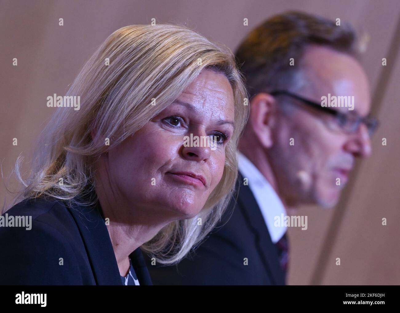 Wiesbaden, Germany. 16th Nov, 2022. Federal Minister of the Interior ...