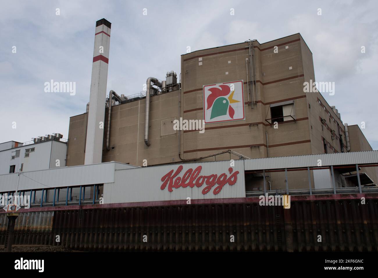 The Kellogg's factory in Bremen, Germany Stock Photo Alamy