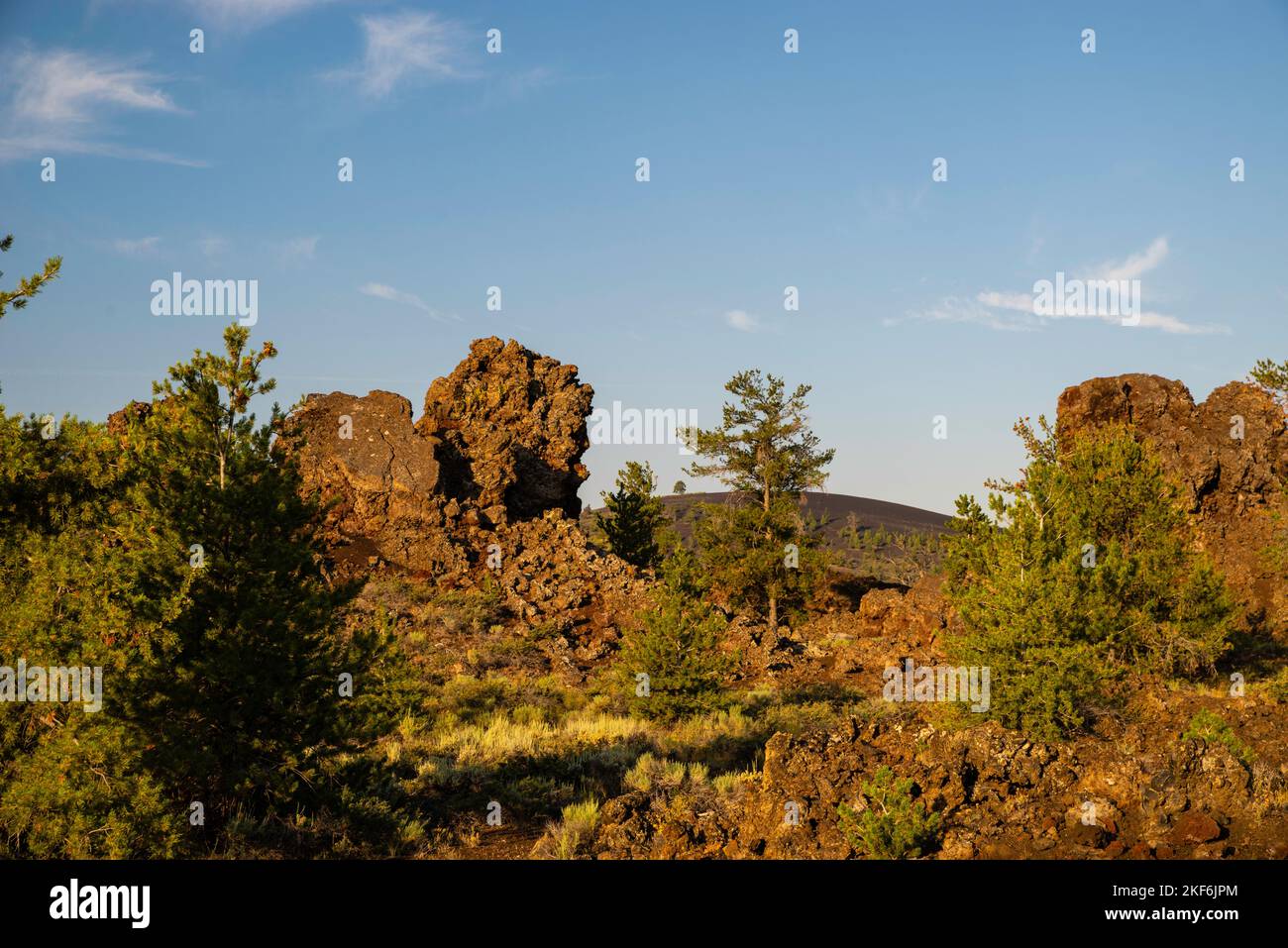 Photograph from the Craters of the Moon National Monument near Arco
