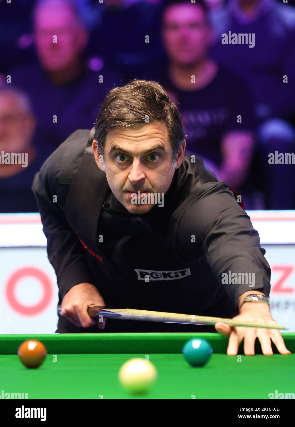 Englands Ronnie OSullivan during day five of the Cazoo UK Snooker Championship at the York Barbican