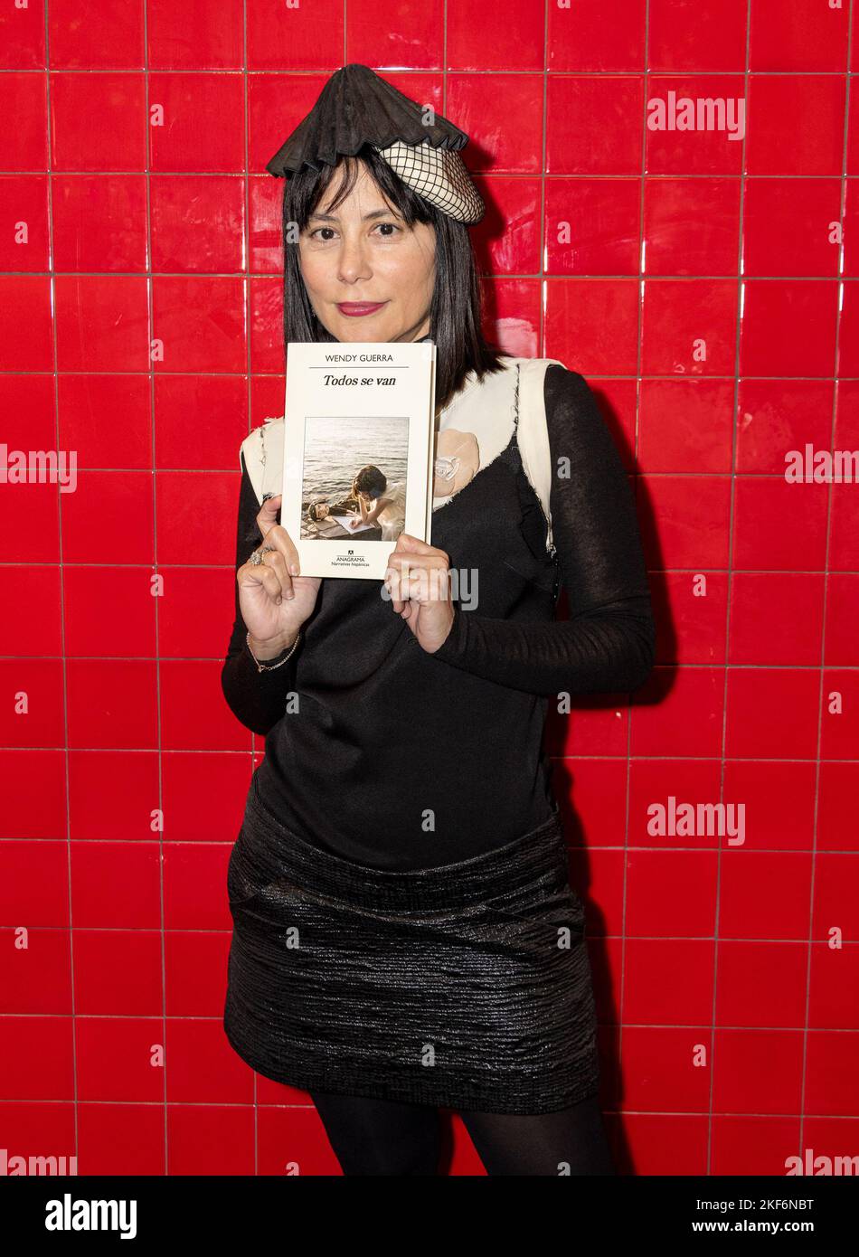 MIAMI, FLNOV 15 Cuban Poet and writer Wendy Guerra is seen during in