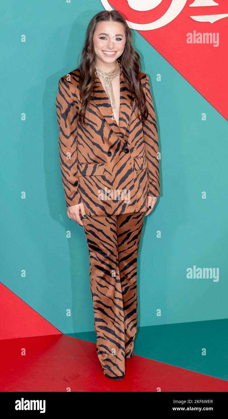 Sky Katz attends premiere by Apple Original Films "Spirited" at Alice