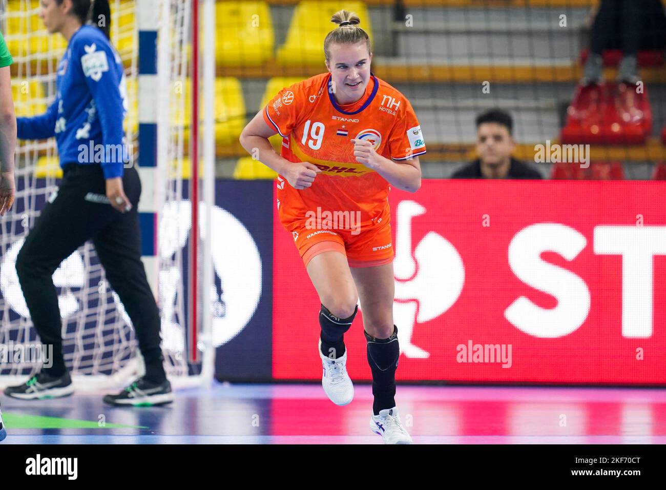 SKOPJE, MACEDONIA NOVEMBER 16 Merel Freriks of the Netherlands
