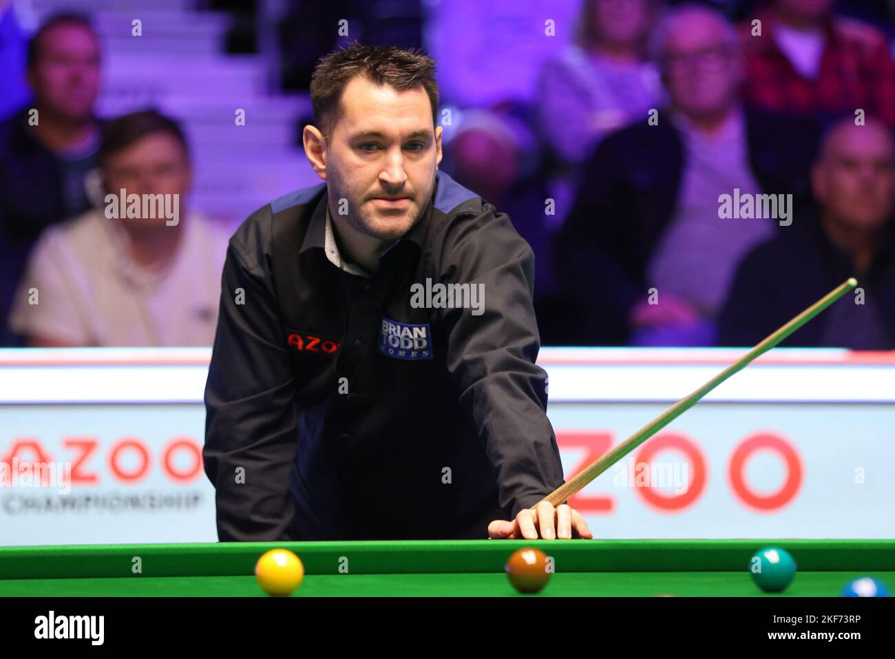Englands Tom Ford during day five of the Cazoo UK Snooker Championship at the York Barbican
