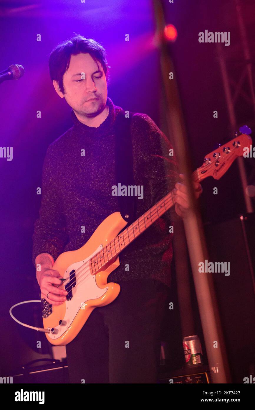 Milan Italy. 15 November 2022. The English band GENTLY TENDER performs