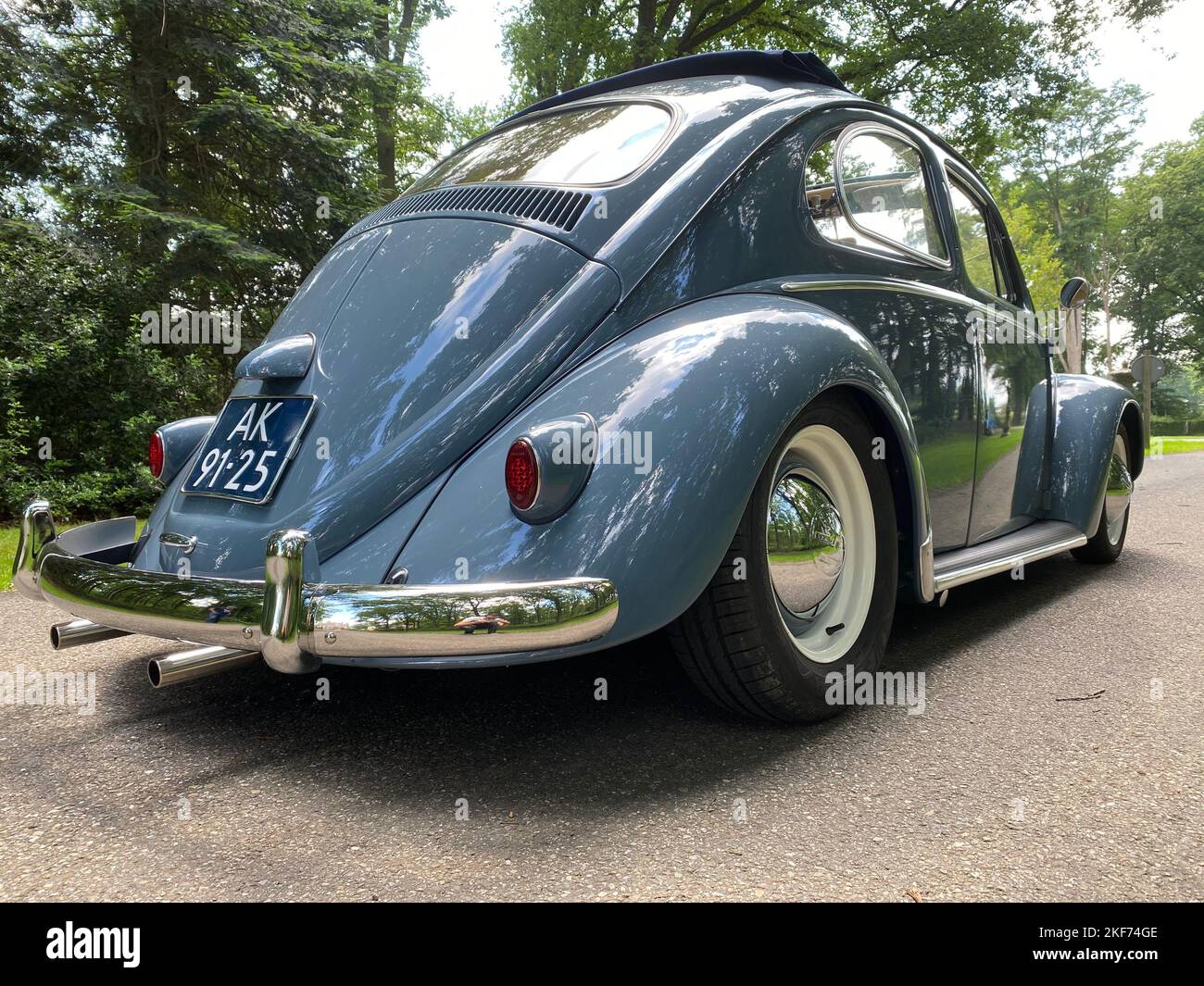Volkswagen Beetle Ragtop type I Stock Photo Alamy