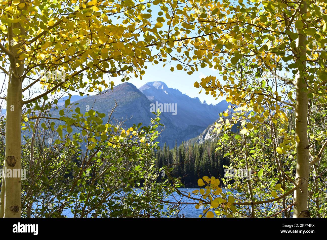 Bear Lake - Rocky Mountain National Park Stock Photo - Alamy