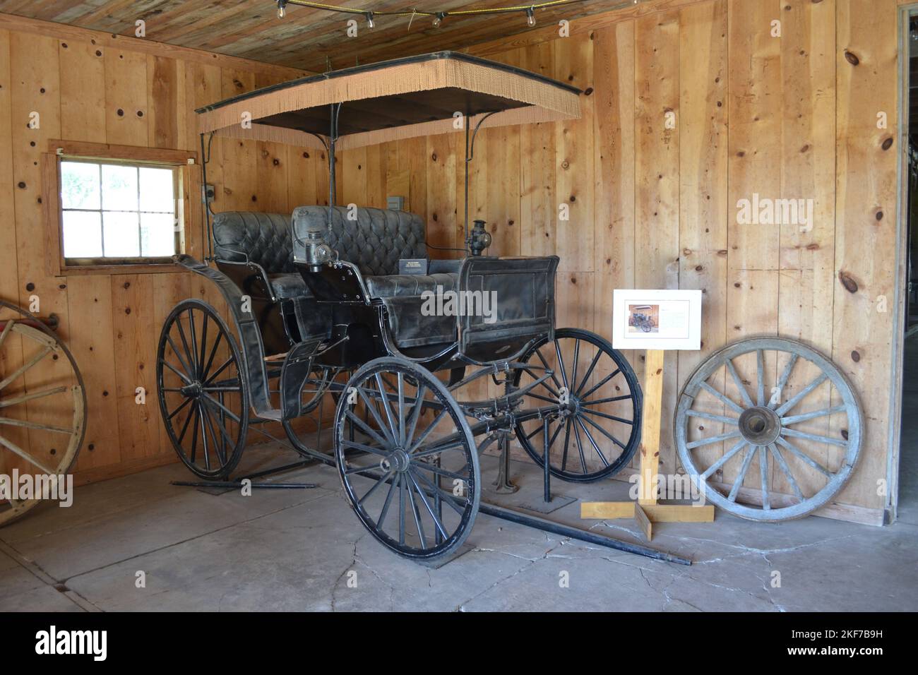 Old couch for the landlord at historical cane plantation, West Columbia, Texas Stock Photo Alamy