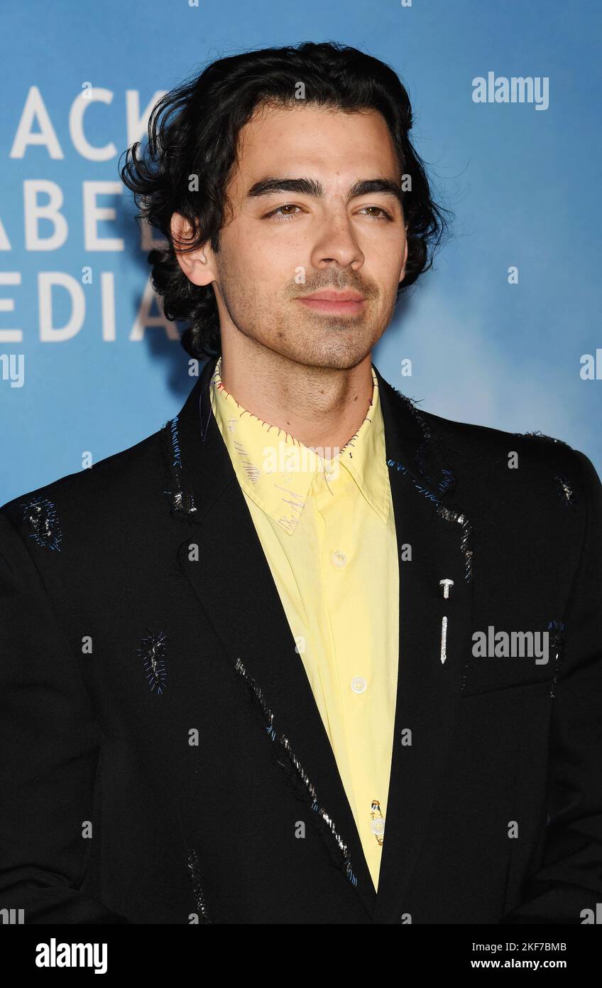 LOS ANGELES, CALIFORNIA - NOVEMBER 15: Joe Jonas attends the Los ...