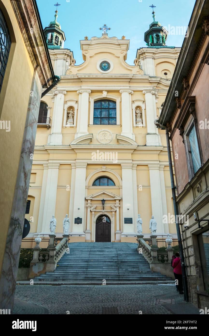 Cathedral of St. John the Baptist, Przemysl - Poland Stock Photo