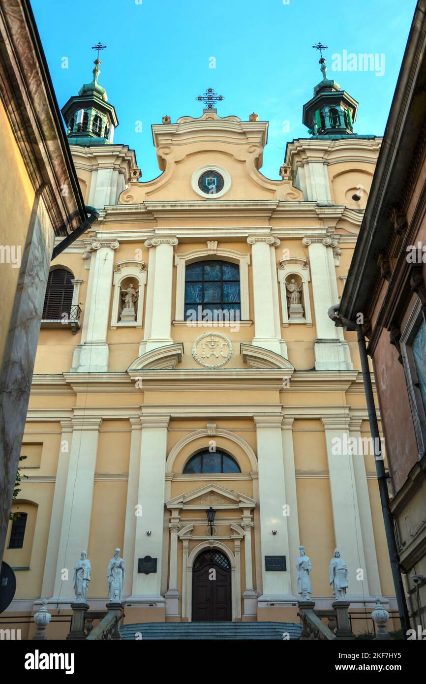 Cathedral of St. John the Baptist, Przemysl - Poland Stock Photo