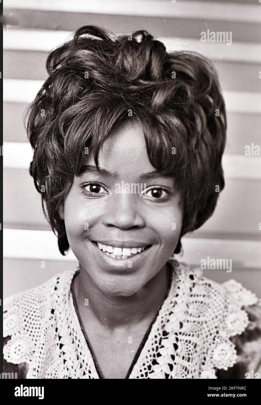 P.P. ARNOLD American Soul singer in January 1968. Photo: Tony Gale Stock Photo