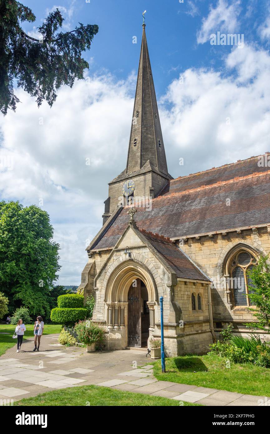 St Laurence Parish Church, The Shambles, Stroud, Gloucestershire, England, United Kingdom Stock Photo