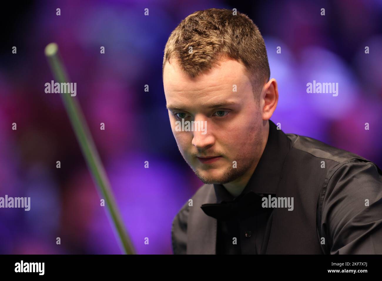 England’s Sam Craigie during day five of the Cazoo UK Snooker