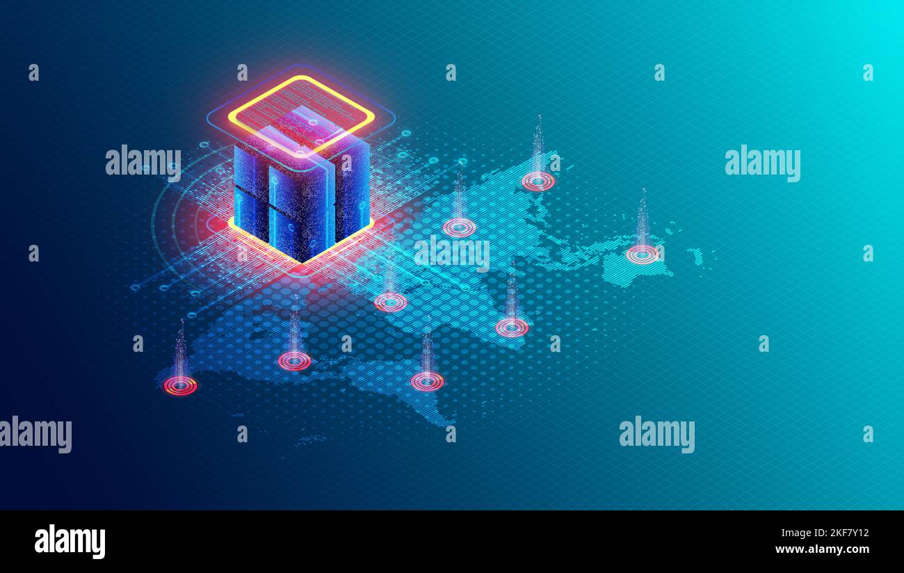 Distributed Database Architecture Concept - System that Allows ...
