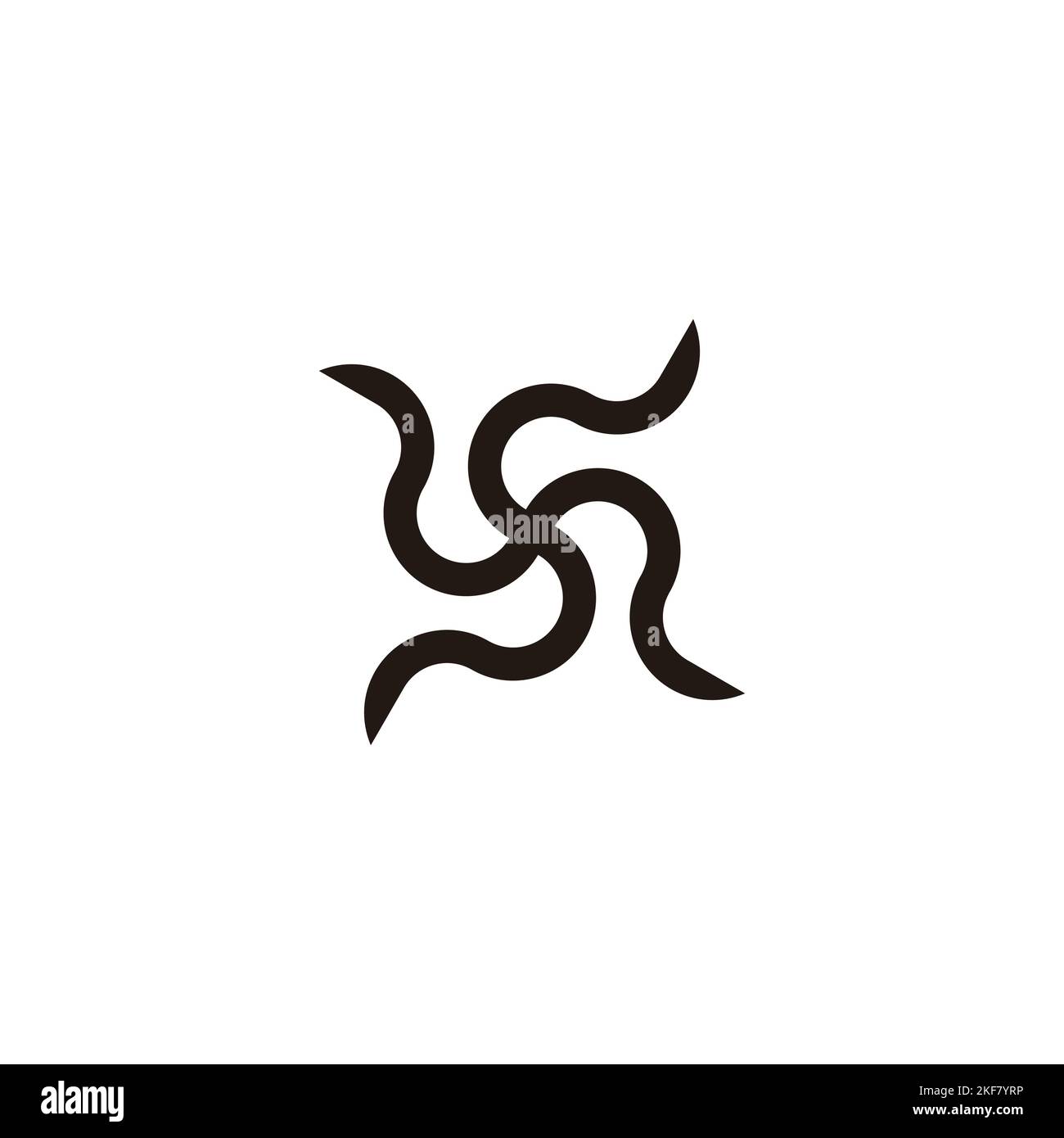 Letter S and x unique, geometric symbol simple logo vector Stock Vector ...