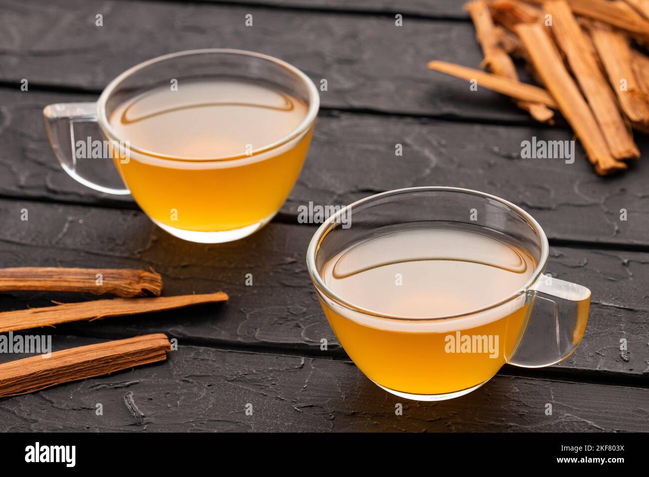 Cat's claw hot tea Uncaria tomentosa Stock Photo Alamy