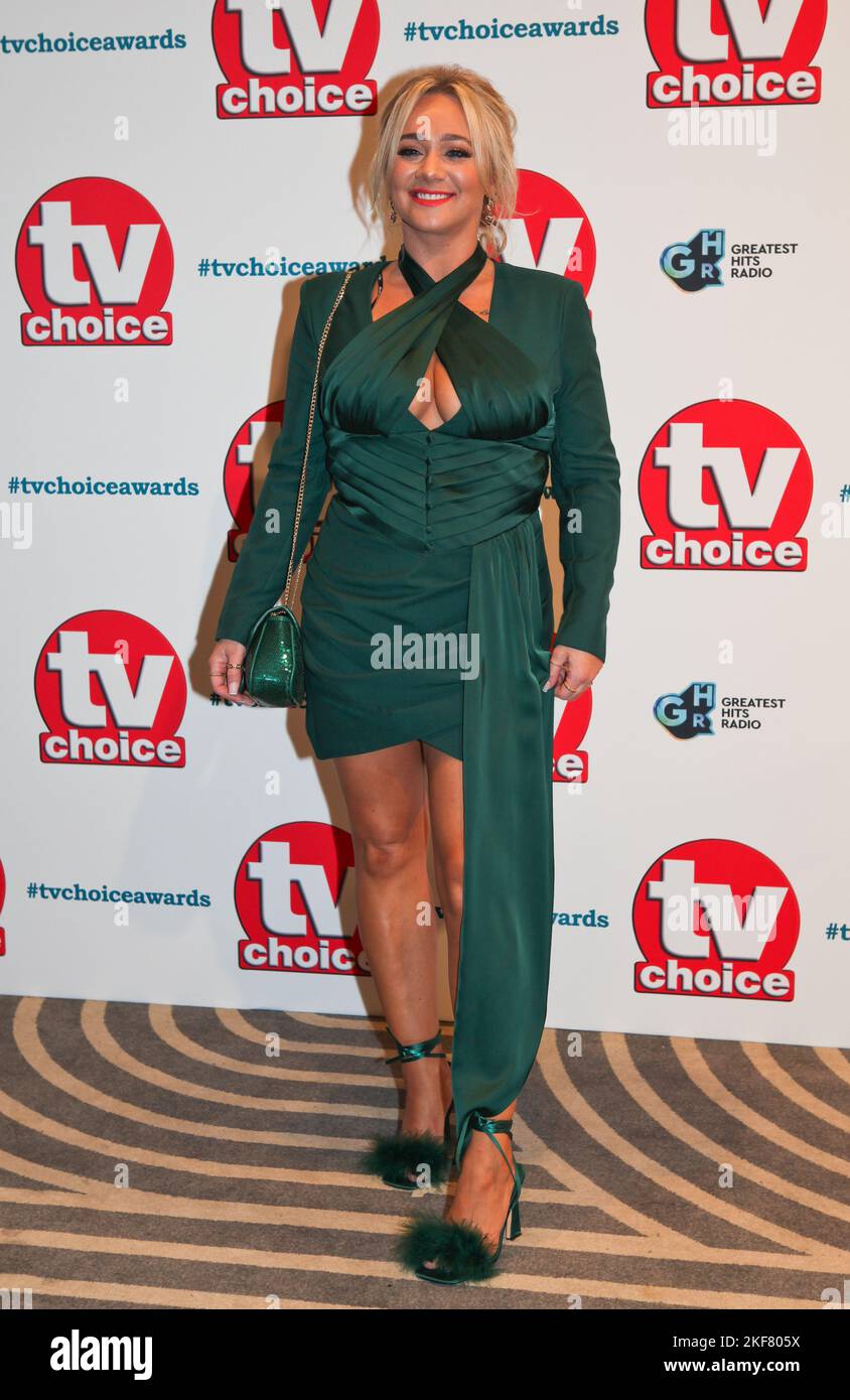 London UK Kirsty Leigh Porter At The TV Choice Awards 2022 Held At London UK Kirsty Leigh Porter At The TV Choice Awards 2022 Held At