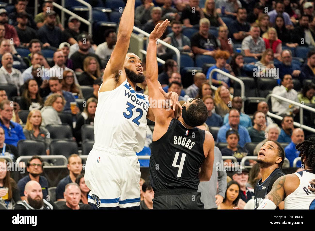 Download Karl-anthony Towns Neon Green Jersey Wallpaper