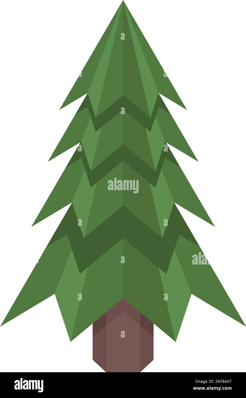 pine tree plant forest Stock Vector Image & Art - Alamy