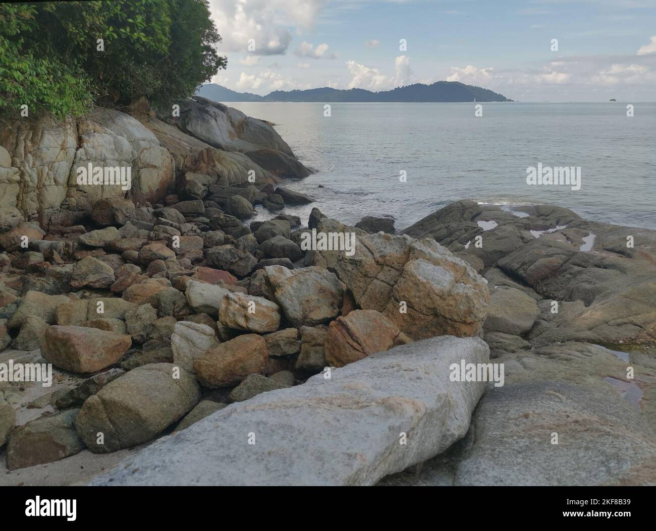 Big Rocks Many Many big rocks at the seashore hi-res stock photography and images - Alamy
