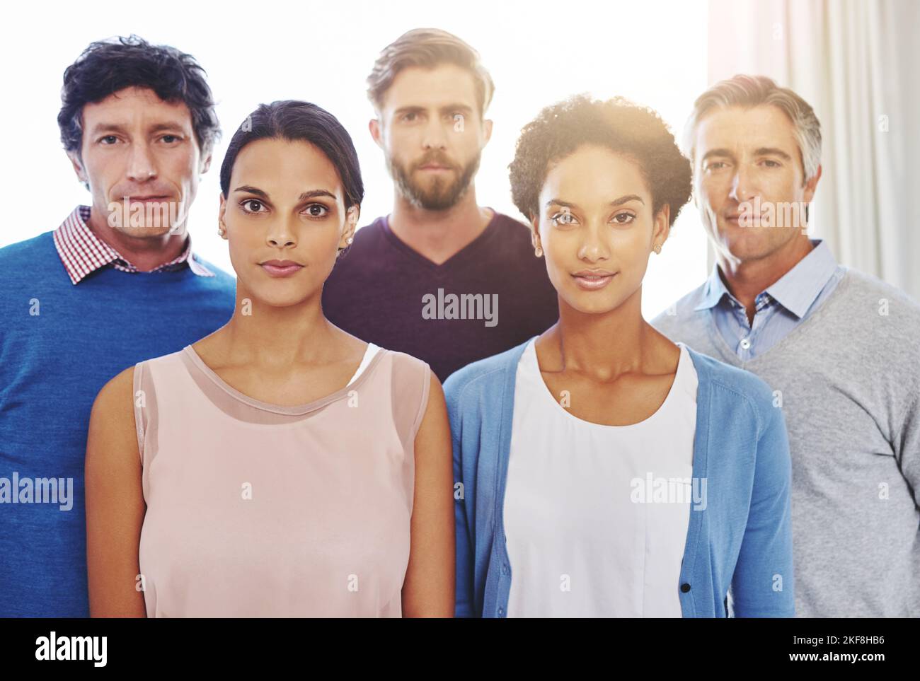 Diverse male work team hi-res stock photography and images - Alamy