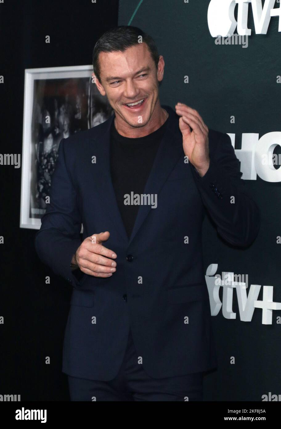 New York, NY, USA. 16th Nov, 2022. Luke Evans at the Apple TV Echo 3