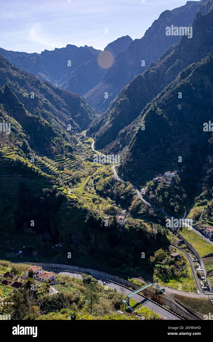 Madeira island in autumn Stock Photo - Alamy