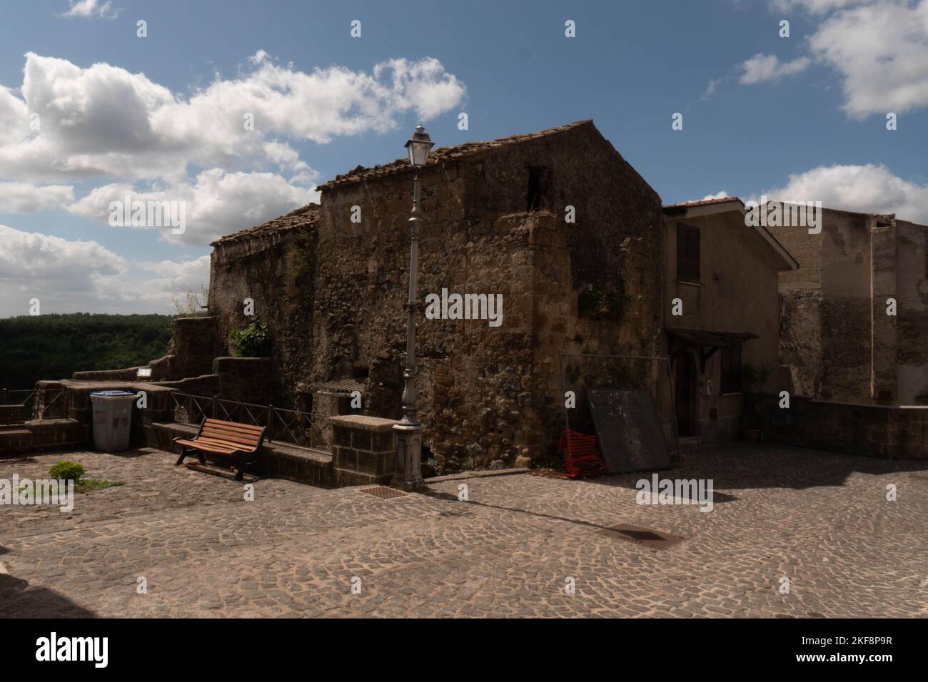 Pietravairano, a medieval village in the province of Caserta, Italy