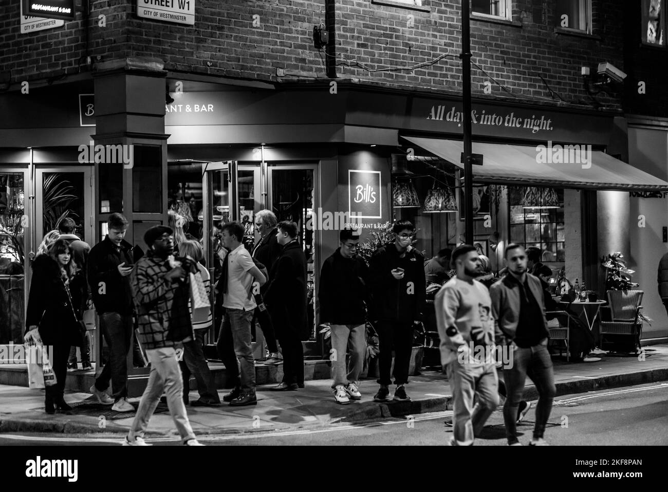 London West End by Night Stock Photo Alamy