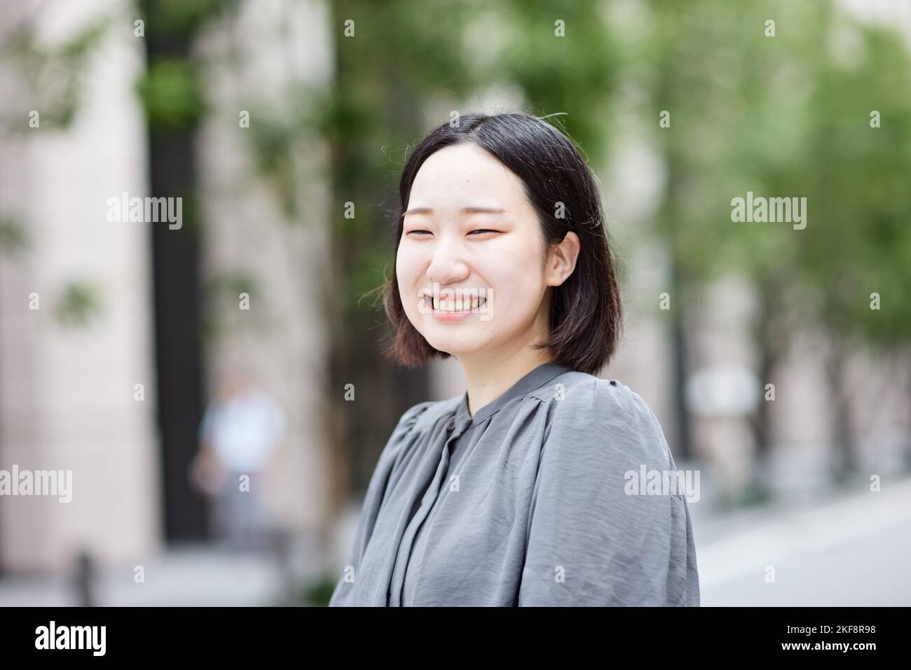 Japanese woman portrait Stock Photo - Alamy
