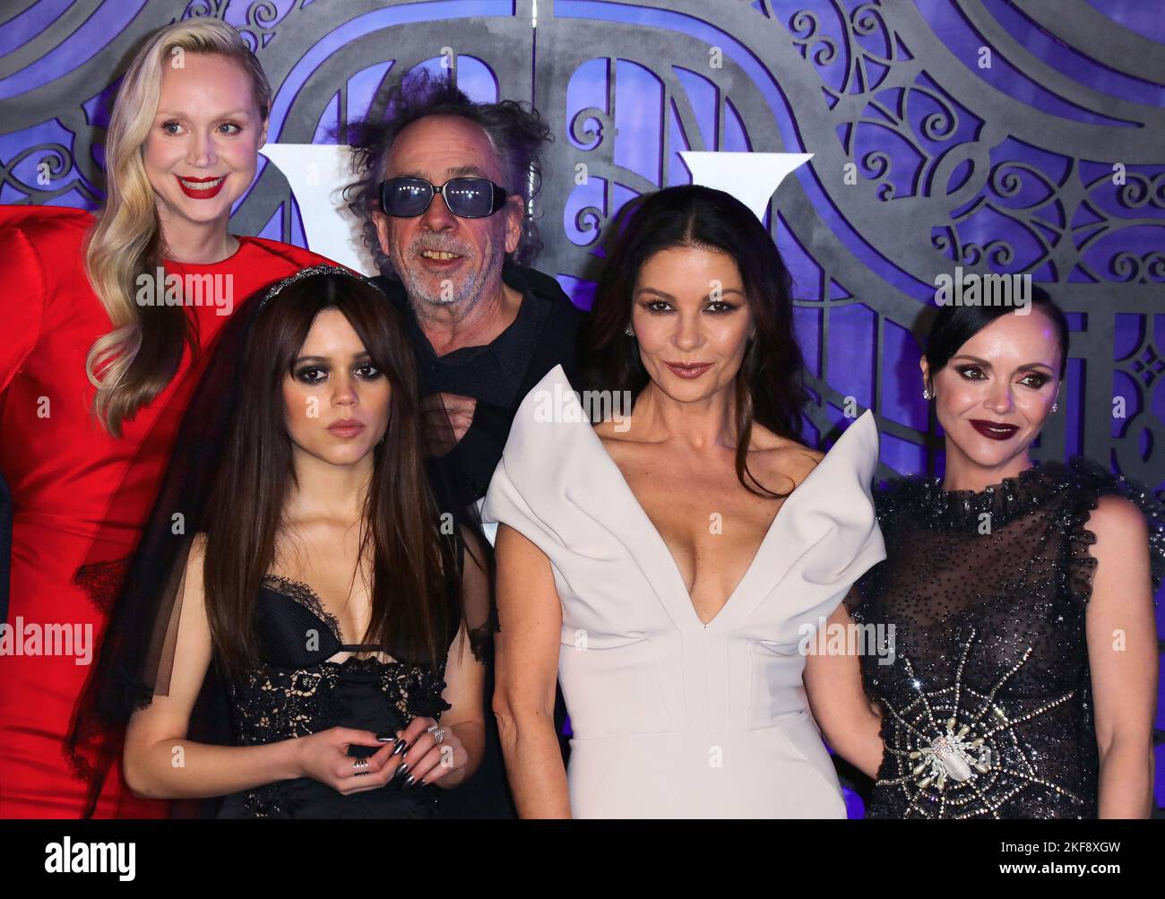 Jenna Ortega Links Up With 'Wednesday' Co-Stars Catherine Zeta-Jones and  Gwendoline Christie: Photo 1375457, Catherine Zeta Jones, Gwendoline  Christie, Jenna Ortega, Luis Guzman, Netflix, Wednesday Pictures