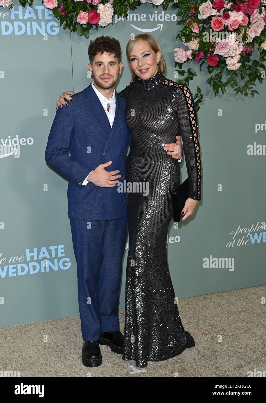 Los Angeles, USA. 16th Nov, 2022. Allison Janney & Ben Platt at the ...