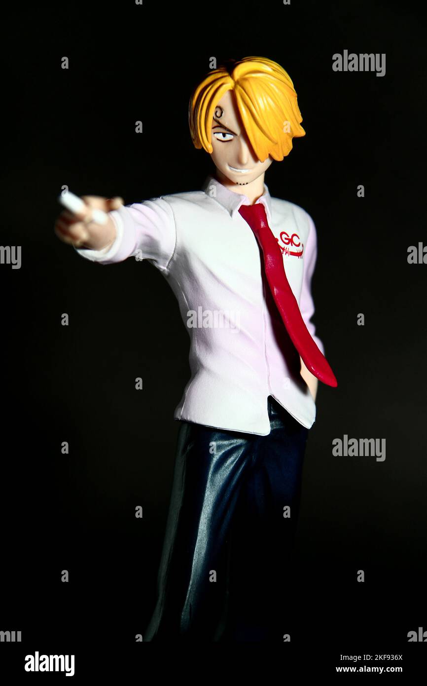 One Piece Figure Vinsmoke Sanji Stock Photo