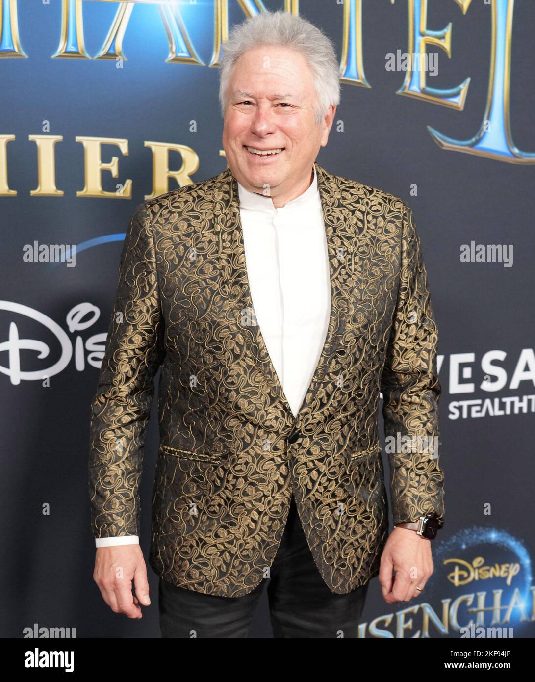 Alan Menken Arrives At The Disney's DISENCHANTED Premiere Held At The ...