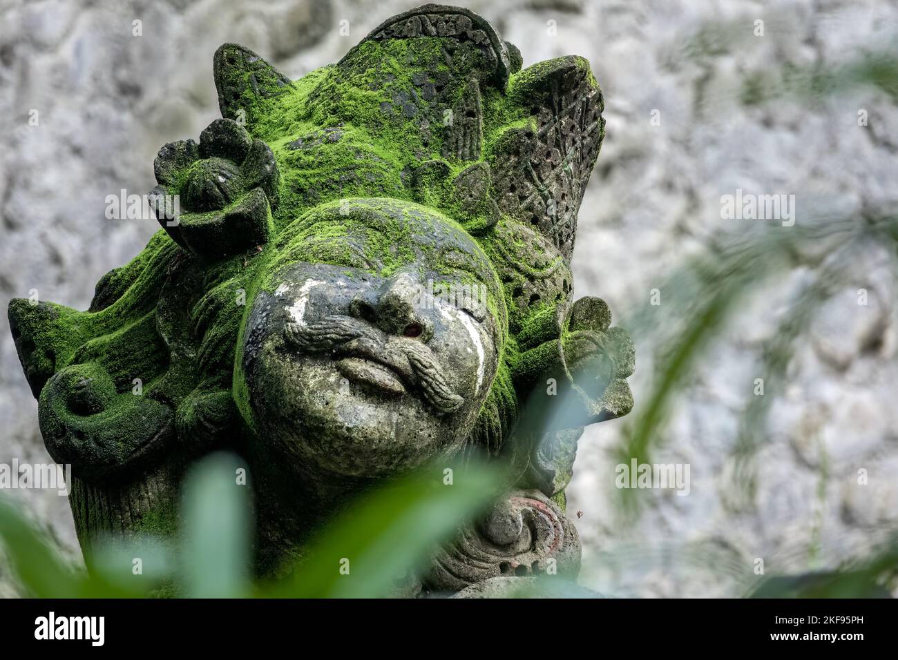 Bali Stone Buddha Statue Stock Photo