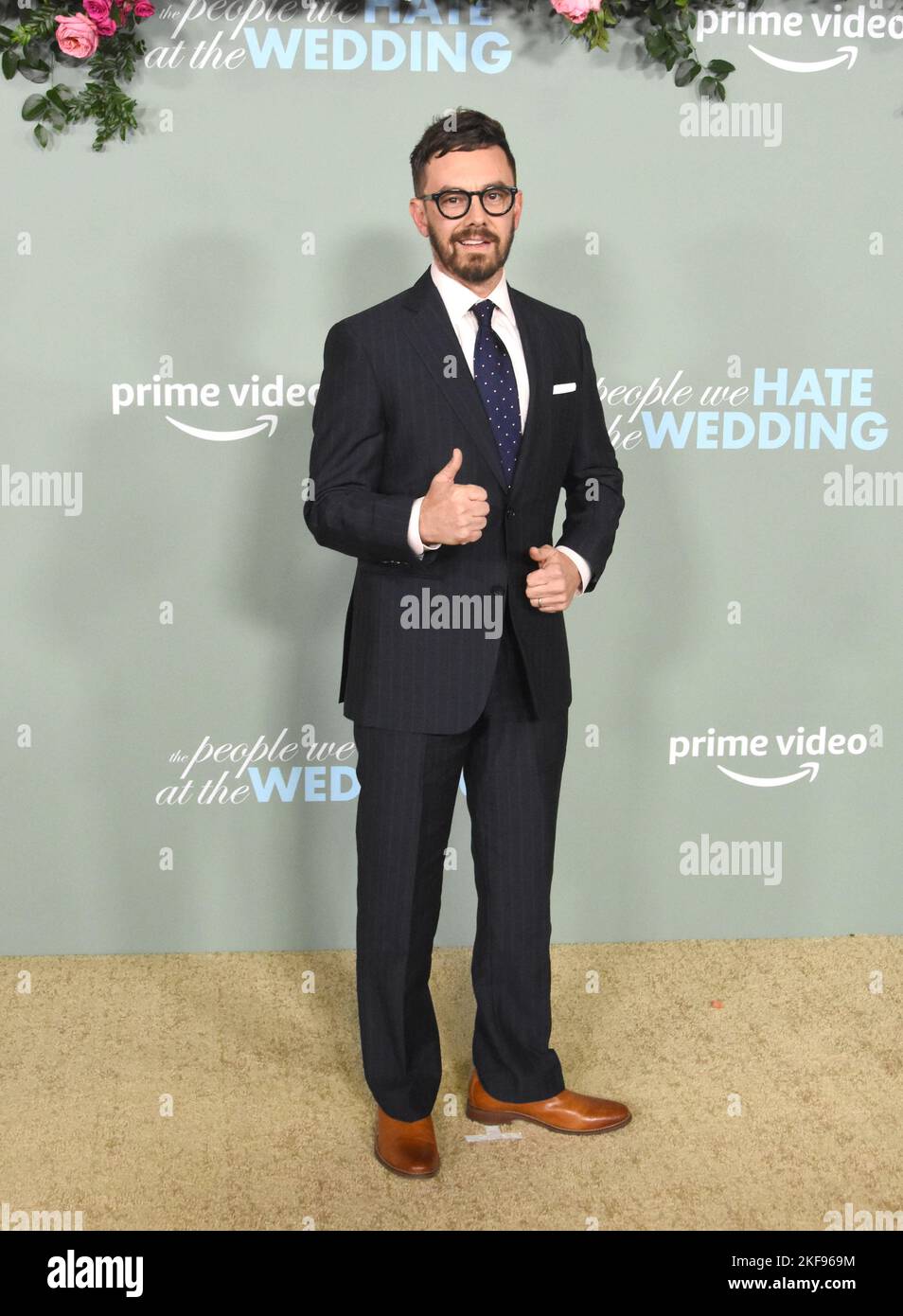 Los Angeles, California, USA 16th November 2022 Actor Jorma Taccone attends  the Los Angeles Premiere of Prime Video's 'The People We Hate At The  Wedding' at Regency Village Theatre on November 16,