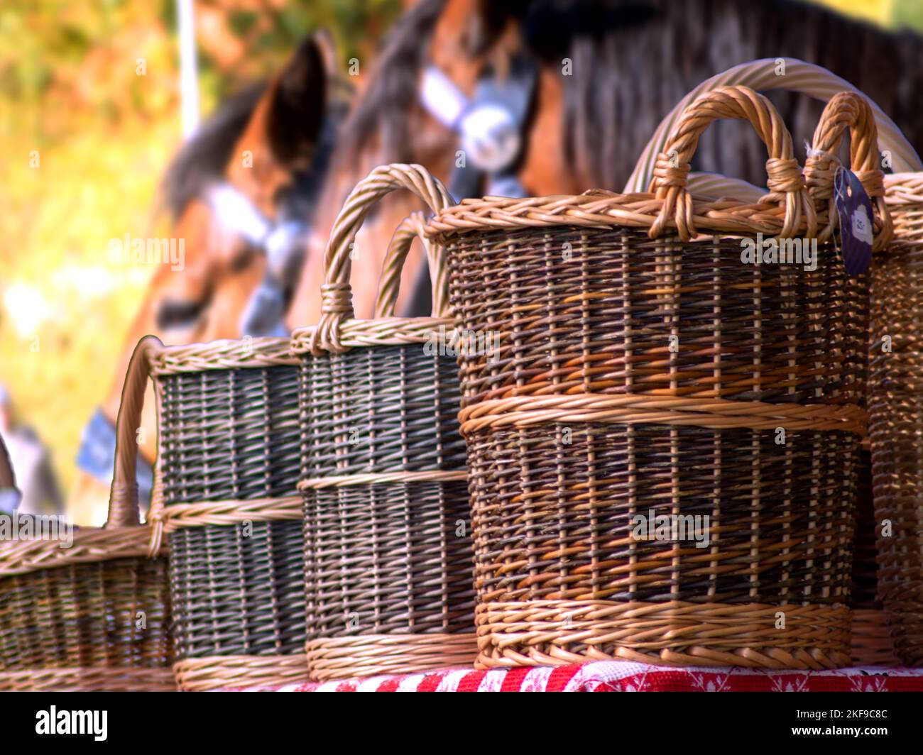 BADENWUERTTEMBERG JUST BASKETS Stock Photo Alamy