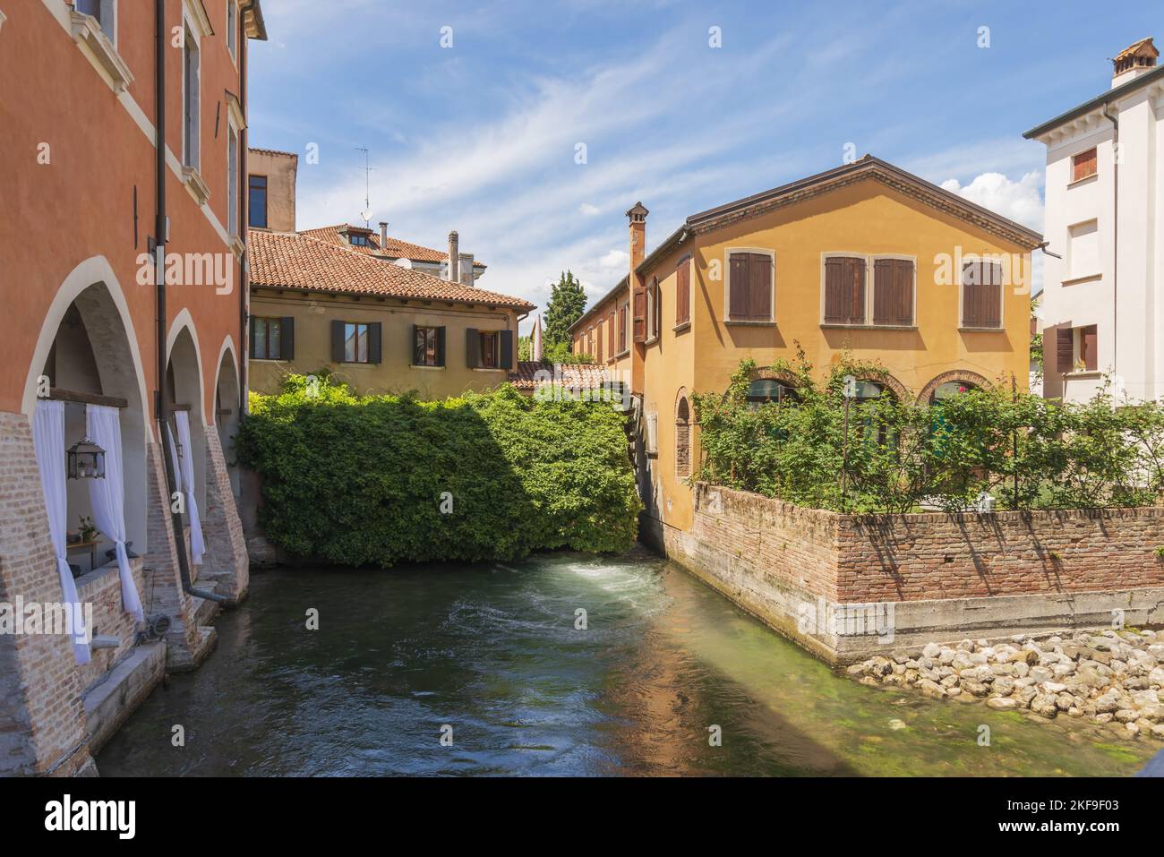 treviso ponte di san francesco lato Stock Photo Alamy